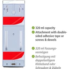Storemax Istres Sıvı Sabun ve Dezenfektan Dispenseri Krom