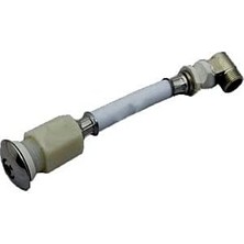 Storemax Yapıtaşı Asma Klozet Taharet Çubuğu Esnek Dirsekli Önden Vidalı Model