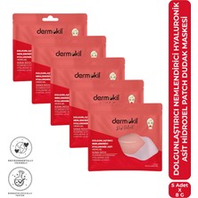 Dermokil Dolgunlaştırıcı Nemlendirici Hyaluronik Asit Hidrojel Patch Dudak Maskesi x 5 Adet