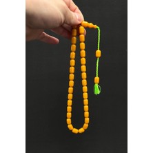 Özel Döküm Sarı Kapsül 13 x 9 Orjinal Bakalit Tespih