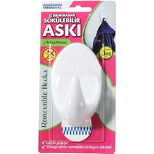 Storemax Tekli Beyaz Iz Bırakmayan Askı - Hr-18