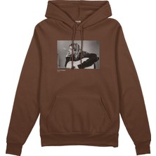 The Lucid Lab Kurt Cobain 1990 Oversize Hoodie - Kahverengi