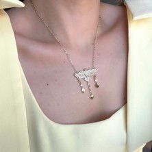 Alice İsstanbul Sallantı Taşlı Anka Kuşu Kolye