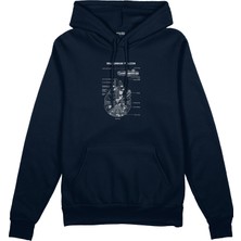 The Lucid Lab Millennium Falcon Oversize Hoodie - Lacivert