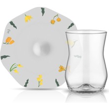 UltraMint Misimosa Çay Bardağı Seti 6'lı, Şık ve Dayanıklı Tasarım