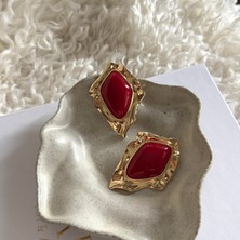 Alice İsstanbul Bordo Agatha Küpe