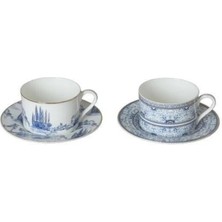 UltraMint Elegance Bone 4'lü Çay Fincanı Seti Şıklığıyla Göz Kamaştırır