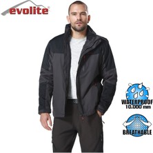 Evolite Diva Erkek 3in1 Gri/siyah Mont