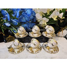 UltraMint Şık ve Zarif Kahve Fincanı Seti, Günlük Kullanıma Uygun Tasarım