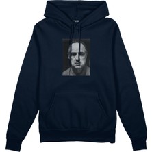 The Lucid Lab Marlon Brando / Godfather 1972 Oversize Hoodie - Lacivert