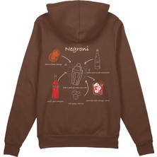 The Lucid Lab Negroni Oversize Hoodie - Kahverengi