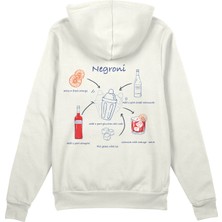 The Lucid Lab Negroni Oversize Hoodie - Beyaz