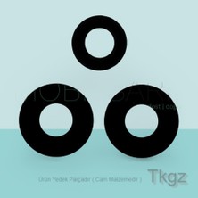 Tkgz Realme 9 Pro Arka Kamera Camı Lens - Set -