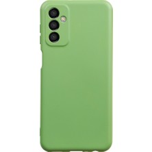 Casen Samsung Galaxy M23 Lansman Serisi Silikon Kılıf Içi Kadife Darbe Emici Esnek Koruma Kapak Su Yeşili