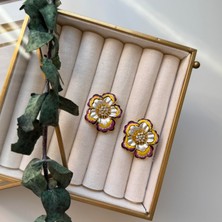 Alice İsstanbul Renkli Çiçek Küpe