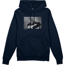 The Lucid Lab Kurt Cobain 1990 Oversize Hoodie - Lacivert