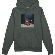 The Lucid Lab Muhammed Ali And Sonny Liston Usa 1965 Oversize Hoodie - Antrasit