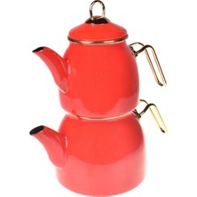 PremiumPort Kırmızı Çaydanlık Takımı, Şık ve Zarif Tasarım, Hızlı ve Güvenilir Gönderim