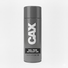 CAXCOLORS Cax Colors Ral 7016 Antrasit Gri Akrilik Sprey Boya - Metal Ahşap Plastik Tüm Yüzeyler 400ML