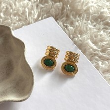 Alice İsstanbul Yeşil Perla Küpe