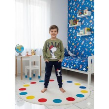 Yağmur Giyim Ramcocuk 2ip Snoppy Erkek Çocuk Eşofman Takımı 6-9 Yaş 1106