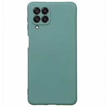 Casen Samsung Galaxy M53 Lansman Serisi Silikon Kılıf Içi Kadife Darbe Emici Esnek Koruma Kapak Turkuaz