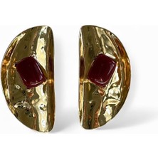 Alice İsstanbul Bordo Sofia Küpe