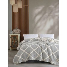 Orbit Home Terry %100 Pamuk 4 Katlı Müslin Çift Kişilik Yatak Örtüsü - Çok Amaçlı Pike & Koltuk Şalı & Bebek Oyun Matı