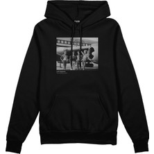 The Lucid Lab LED Zeppelin The Starship Oversize Hoodie - Siyah
