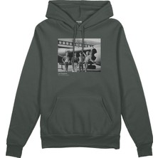 The Lucid Lab LED Zeppelin The Starship Oversize Hoodie - Antrasit