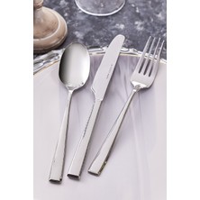UltraMint Şık 60 Parça 12 Kişilik Çatal Kaşık Bıçak Takımı Seti