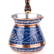 PremiumPort El Işlemeli Bakır Cezve, Erzincan, 4 Kişilik, Şık ve Dayanıklı