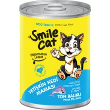 Smile 400 gr Konserve Kedi Maması Ton Balıklı *6'lı