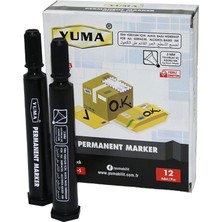 Aksiyon Global Yuma YM-790S  Siyah Koli Kalemi 12 - Lisinya