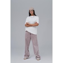 Saw Urbanity Saw Club Basic Regular Fit Tişört Kadın Ekru