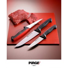 UltraMint Pro 2002 Süper Tutuş Etin Ustası 3 Parça Bıçak Seti, Kanallı Kaydırmaz Sap