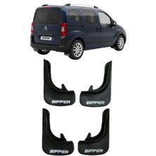 Otokap Universal Peugeot Bipper Uyumlu 4’lü Paçalık Takımı Ön Arka Çamurluk Tozluk Seti