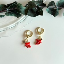 Alice İsstanbul Koi Balığı Charm Halka Küpe