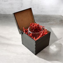 Opia Kristal Kişiye Özel Kalpli Kapibara Desenli Bardak 14 Şubat Temalı