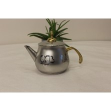 PremiumPort Şık ve Dayanıklı Altın Kaplama Paslanmaz Çelik Kettle, Modern Tasarım