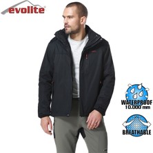 Evolite Diva Erkek 3in1 Siyah Mont
