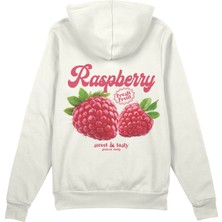 The Lucid Lab Raspberry Oversize Hoodie - Beyaz