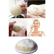 Mucit Home Yüz Kesesi Doğal Kabak Kese Lif Peeling Lifi