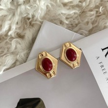 Alice İsstanbul Bordo Patricia Küpe