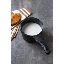 PremiumPort 14 cm Granit Döküm Sosluk ve Sütlük, Şık ve Dayanıklı Mutfak Aksesuarı