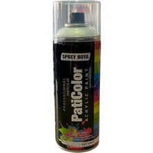 Paticolor Kırmızı Sprey Boya Ral 3000 Ateş Kırmızısı 400 ml