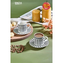 UltraMint Şık 2'li Porselen Fincan Takımı, Zarif ve Dayanıklı Tasarım