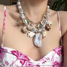 Alice İsstanbul Incili Sea Charm Kolye