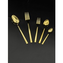 UltraMint 60 Parça Çatal ve Kaşık Seti, 12 Kişilik, Modern ve Şık Tasarım