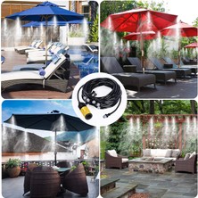 Aksiyon Global Veranda Sera Havuz Alanları Su Sisi Sistemi Dış Mekan Soğutma Kiti 10 Metre ( Lisinya )